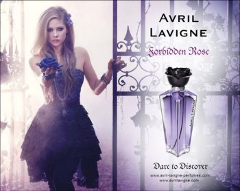 Avril Lavigne Fragrance Forbidden Rose
